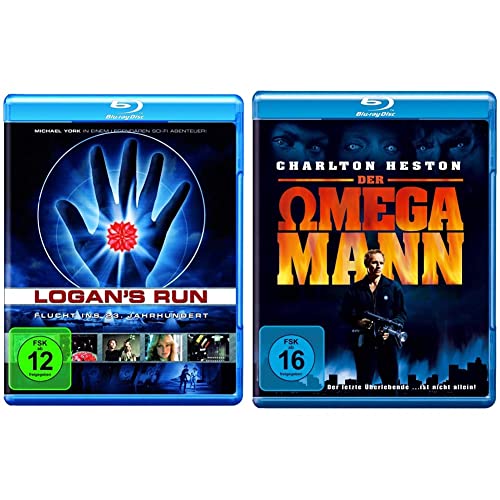 Logan's Run - Flucht ins 23. Jahrhundert [Blu-ray] & Der Omega Mann [Blu-ray]