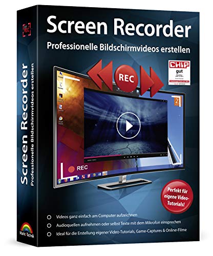 Screen Recorder - Video und Fotos aufnehmen am PC für Windows 11, 10, 8.1, 8, 7