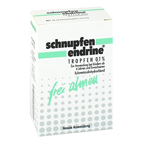 SCHNUPFEN ENDRINE 0,1% Nasentropfen 10 ml