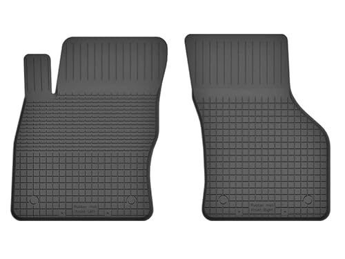 Gummimatten Automatten Gummifussmatten Gummi Fußmatten für VW Golf Sportsvan Bj. 2014 - 2020 VORNE Fahrer-und Beifahrermatte TXtx