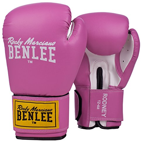 Benlee Boxhandschuhe aus Artificial Leather Rodney Pink/White 08 oz