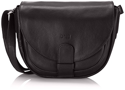 BREE Lady Top 2, black, ladies' handbag 10900102 Damen Henkeltaschen, Schwarz (black 630), 29x20x12 (BxHxT) (Herstellergröße: 33x27x15cm)