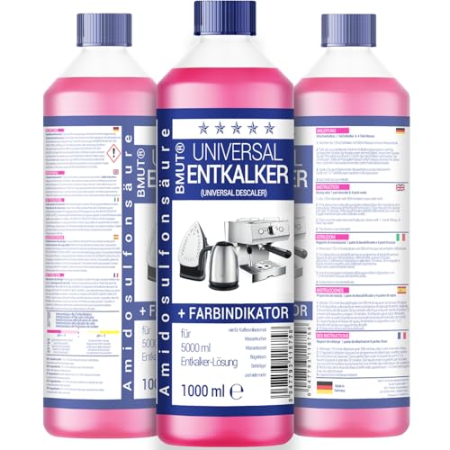 1000ml Universal-Entkalker für Kaffeevollautomat und Kaffeemaschine - für 8 Entkalkungen je 125ml (1x 1000ml)