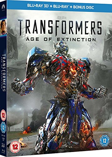 Transformers: Age of Extinction [Blu-ray 3D + Blu-ray + Bonus Disc] [Region Free]