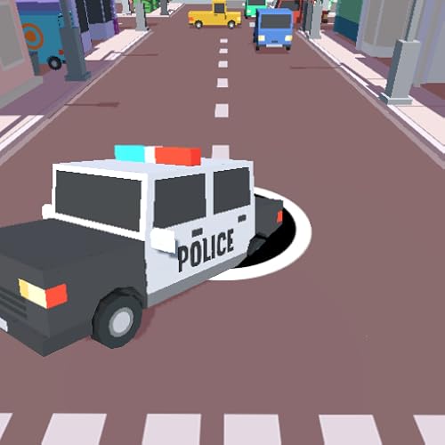 Rush BlackHole Puzzle-Spiel : Multiplayer-Spiel Car Eats io Games und Crowd City Hole Paper Games für Mädchen Town Master Biggest Hole Eat the World Town Game and Battle App