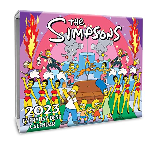 The Simpsons 2023: Original Danilo-Tagesabreißkalender [Kalendar]