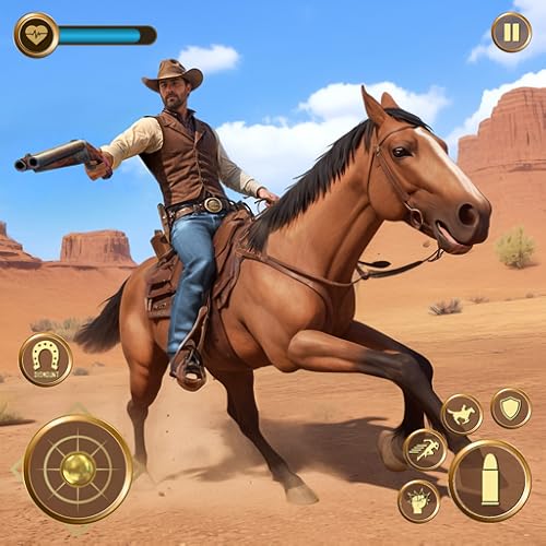 West Survival Shootout - Cowboy Open World Shooting and Simulation Game